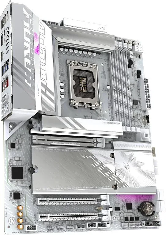 GIGABYTE B860 AORUS ELITE WIFI7 ICE B860 LGA 1851ATX Wi-Fi 7 256GB image 2