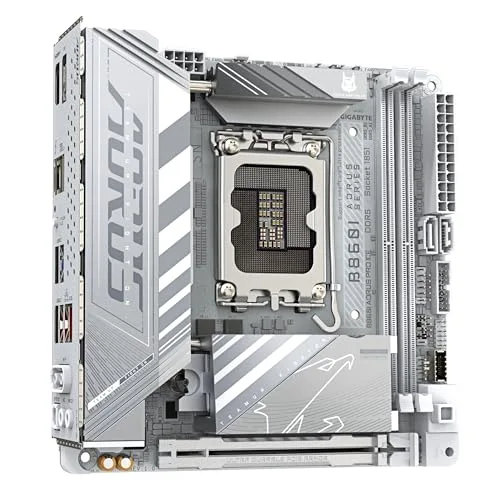GIGABYTE B860I AORUS PRO ICE - vue 3