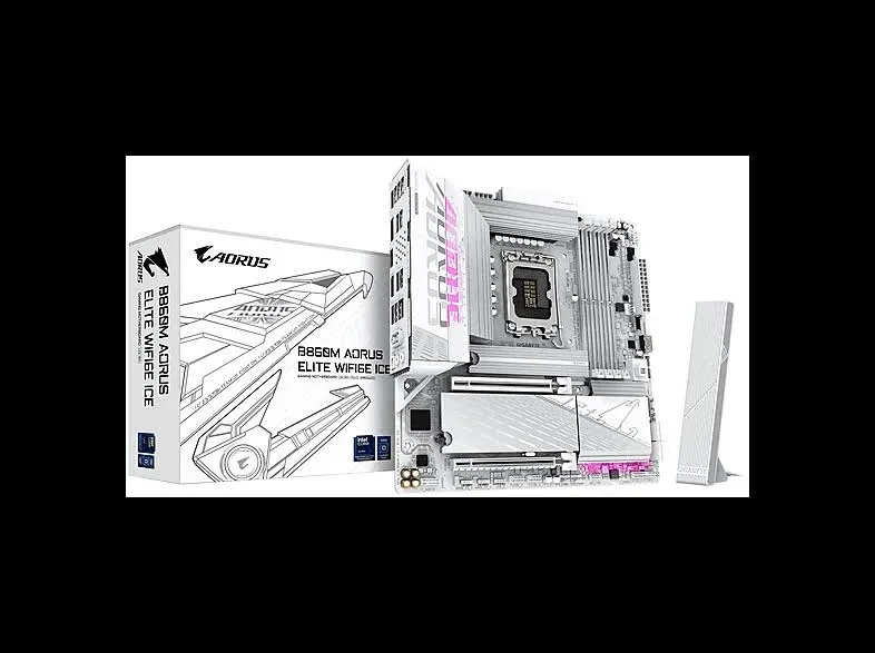 GIGABYTE B860M A ELT WF6E ICE image 1