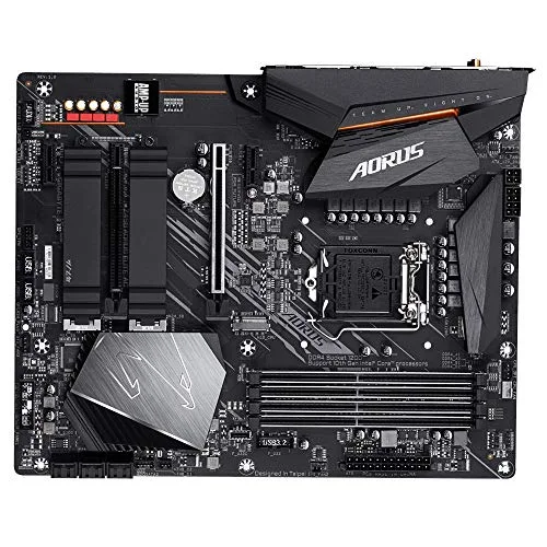 GIGABYTE Carte mère Z490 AORUS ELITE AC - ATX Socket 1200 Intel Z490 Express - 4x DDR4 - vue 2