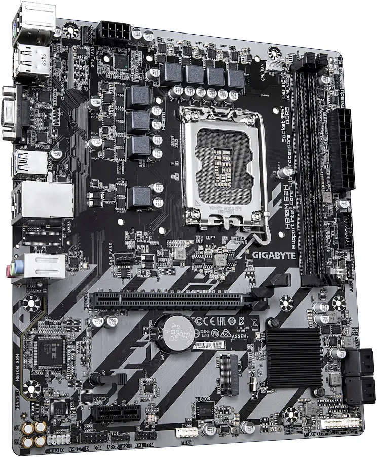 GIGABYTE H810M S2H Micro ATX 6400MHz LGA 1851 image 3