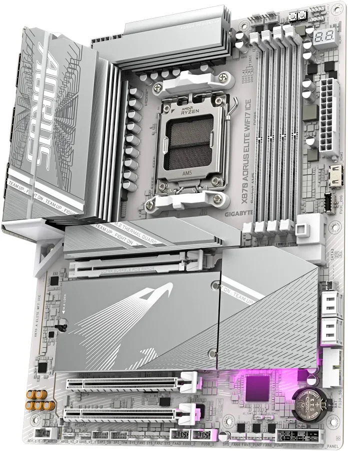 GIGABYTE X870 AORUS ELITE WIFI7 ICE image 2