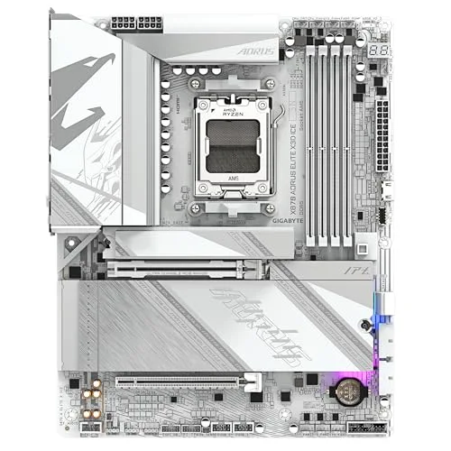 GIGABYTE X870 AORUS ELITE X3D ICE - vue 2