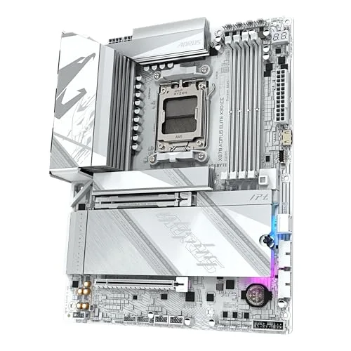 GIGABYTE X870 AORUS ELITE X3D ICE - vue 4