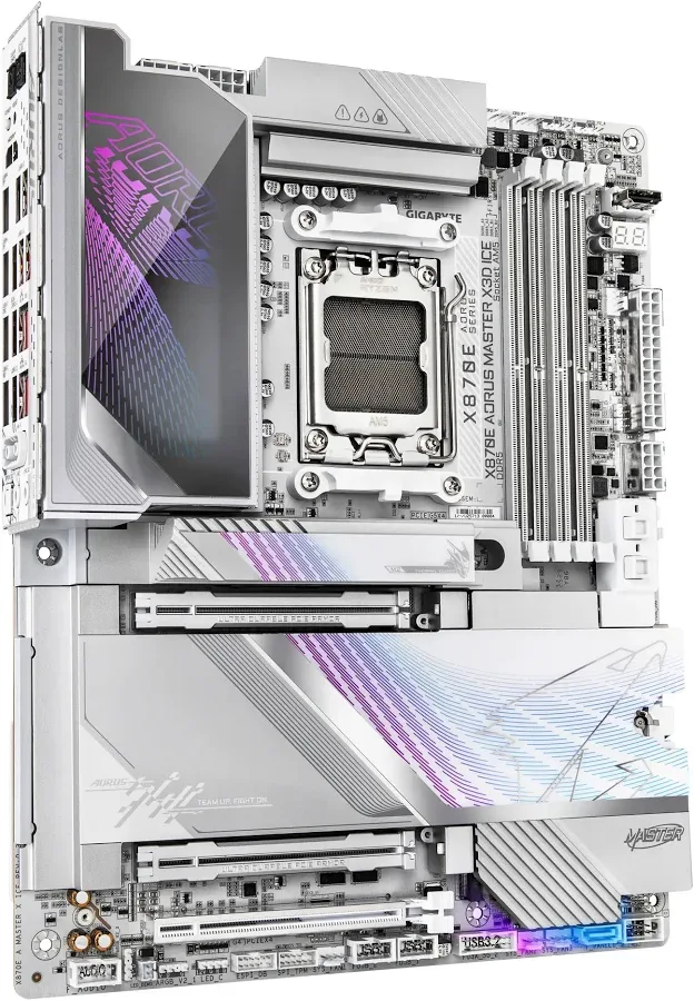 GIGABYTE X870E AORUS MASTER X3D ICE image 2