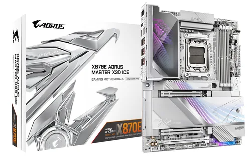 GIGABYTE X870E AORUS MASTER X3D ICE 