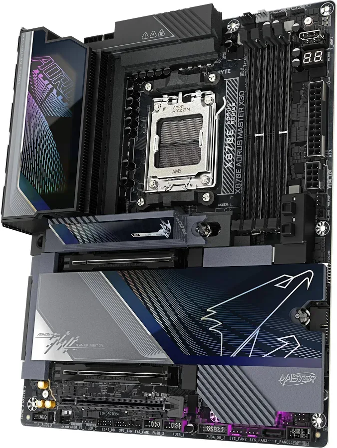 GIGABYTE X870E AORUS MASTER X3D X870E ATX WiFi 7 image 2
