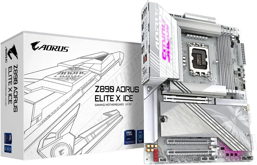 GIGABYTE Z890 AORUS ELITE X ICE image 3