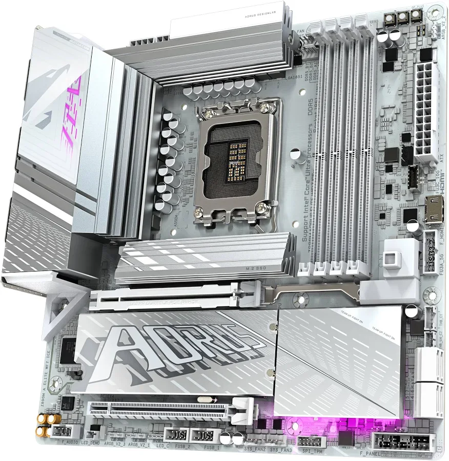 GIGABYTE Z890M AORUS ELITE WF7 ICE image 5