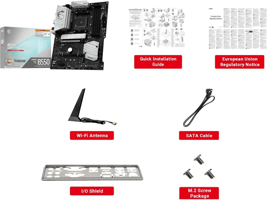 MSI B550 GAMING WIFI image 5