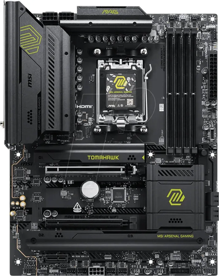 MSI MAG B850 TOMAHAWK WIFI B850 ATX WiFi 7 5G image 2
