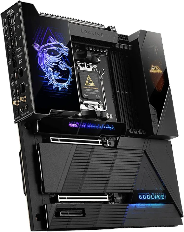 MSI MEG X870E GODLIKE AMD X870E E-ATX WiFi 7 image 2