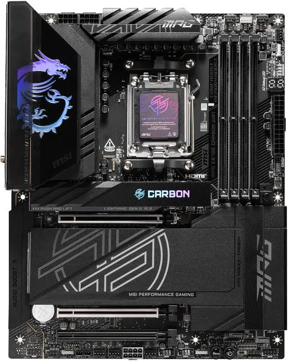 MSI MPG X870E CARBON WIFI image 2