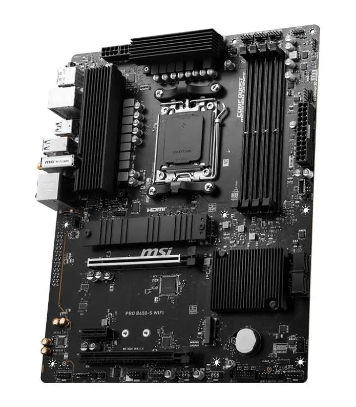 MSI PRO B650-S WIFI AMD B650 EmplacementATX image 2
