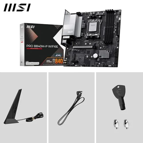 MSI PRO B840M-P WIFI6E - vue 7