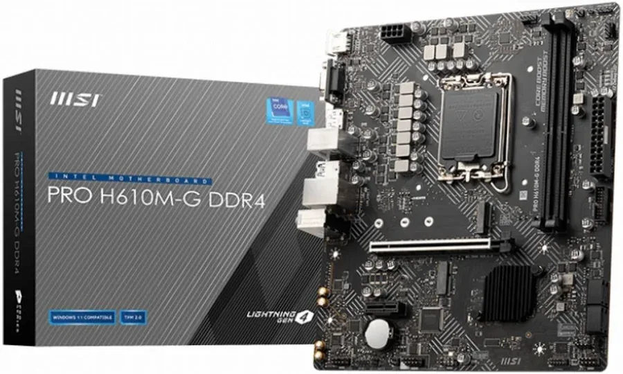 MSI PRO H610M-G image 1
