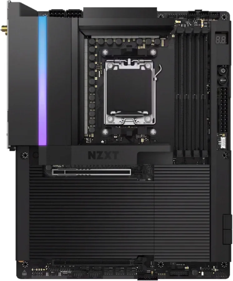 nzxt N9 X870E Extreme Wi-Fi 7 Noir image 1