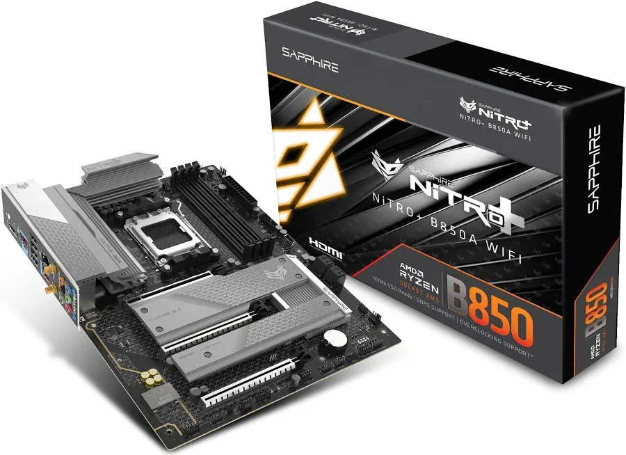 sapphire NITRO+ B850A WIFI 7 image 1