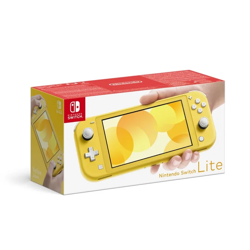 Console Nintendo Switch Lite Jaune - vue 5