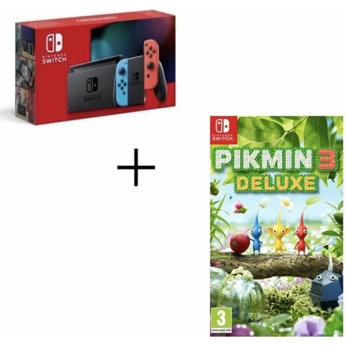 Nintendo Switch + Pikmin 3 Deluxe
