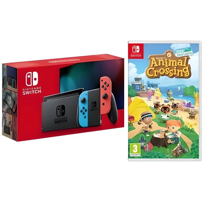 Nintendo Switch édition Animal Crossing 32 Go