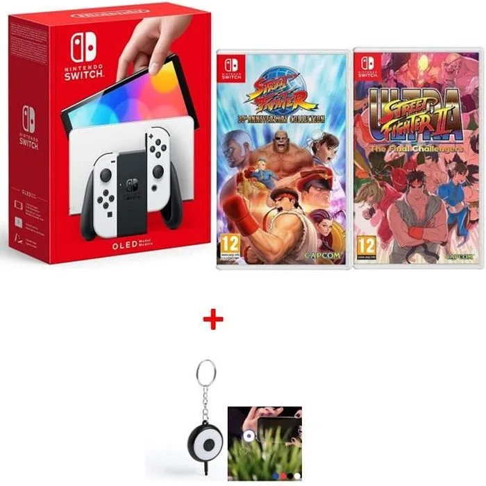 Nintendo Switch OLED blanche 64 Go