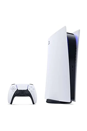 Console Sony PS5 PlayStation 5 - Digital Edition - vue 2