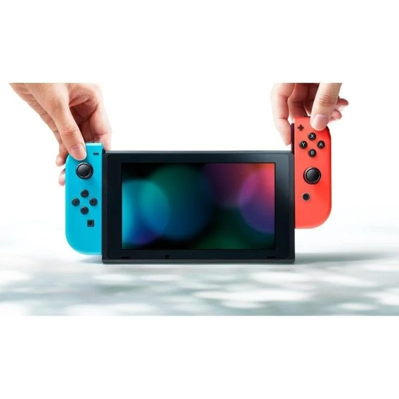 Nintendo Switch Bleu Neon/Rouge Neon - vue 5