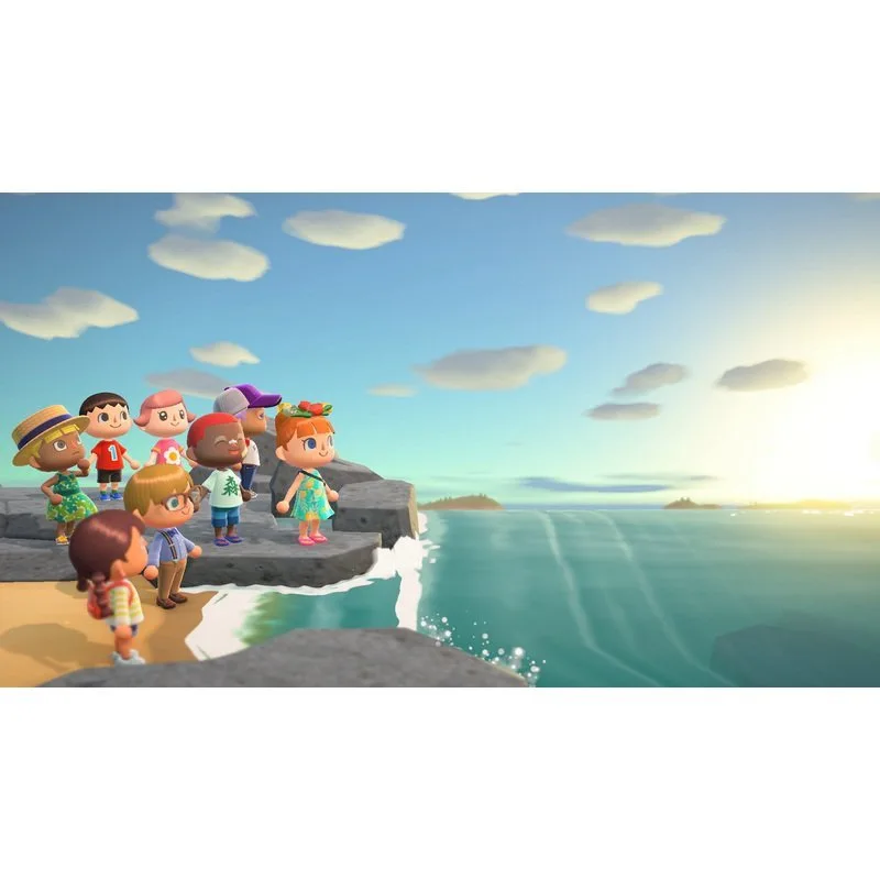 Nintendo Switch Lite Animal Crossing Meli Melo Hawai - vue 4