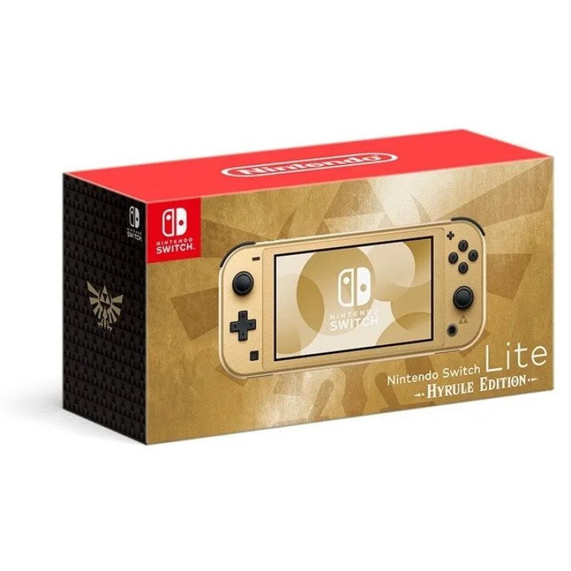 Nintendo Switch Lite Hyrule Edition + 12 mois Online - vue 2