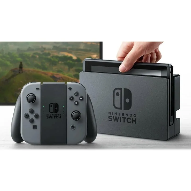 Nintendo Switch V2 2019 Grise - vue 3