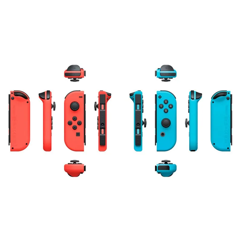 Nintendo Switch V2 2019 Neon Rot/Neon Blau - vue 4