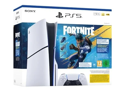 Pack PS5 Standard (avec lecteur CD) : Console PlayStation 5 (Modèle Slim) + Fortnite® Flowering Chaos - vue 8