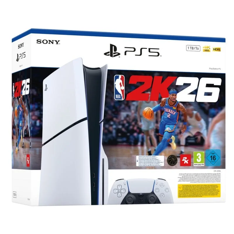 Pack Sony PS5 Slim + NBA 2K26