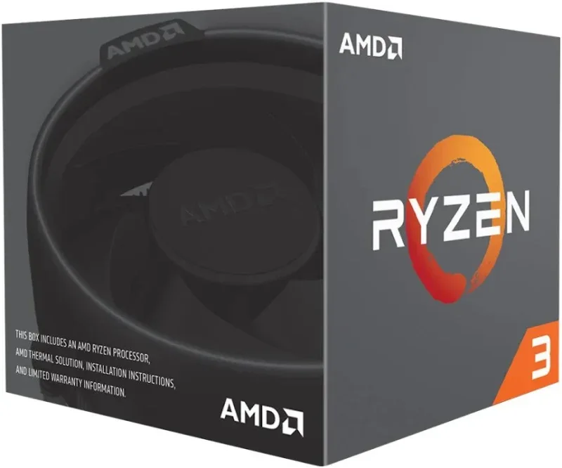 AMD Ryzen 3 1200 AF pas à pas 3,1 GHz - vue 3