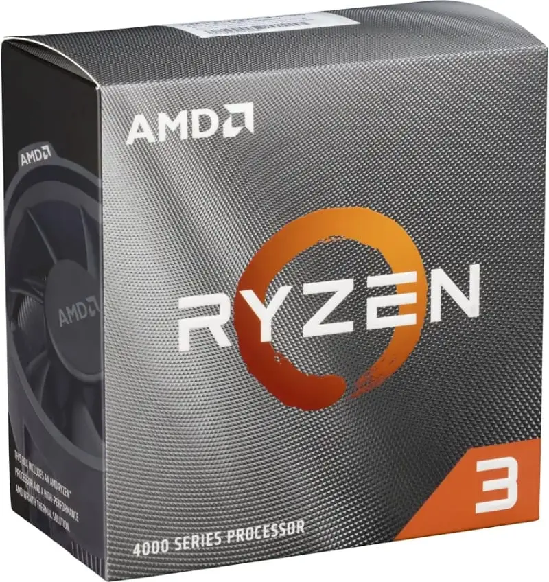 AMD Ryzen 3 4100 3,8 GHz (100-100000510BOX) - vue 4