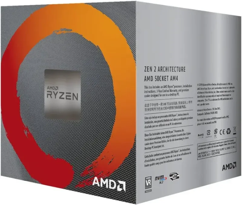 AMD Ryzen 5 3400G 3,7 GHz - vue 2