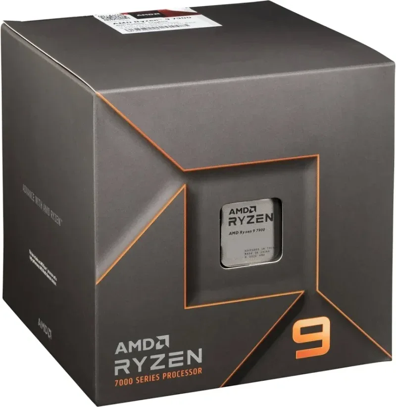 AMD Ryzen 9 7900 3,7/5,4 GHz - vue 2