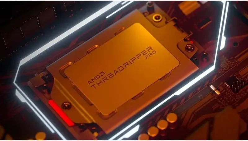 AMD Ryzen Threadripper PRO 5975WX 3,6/4,5 GHz - vue 3