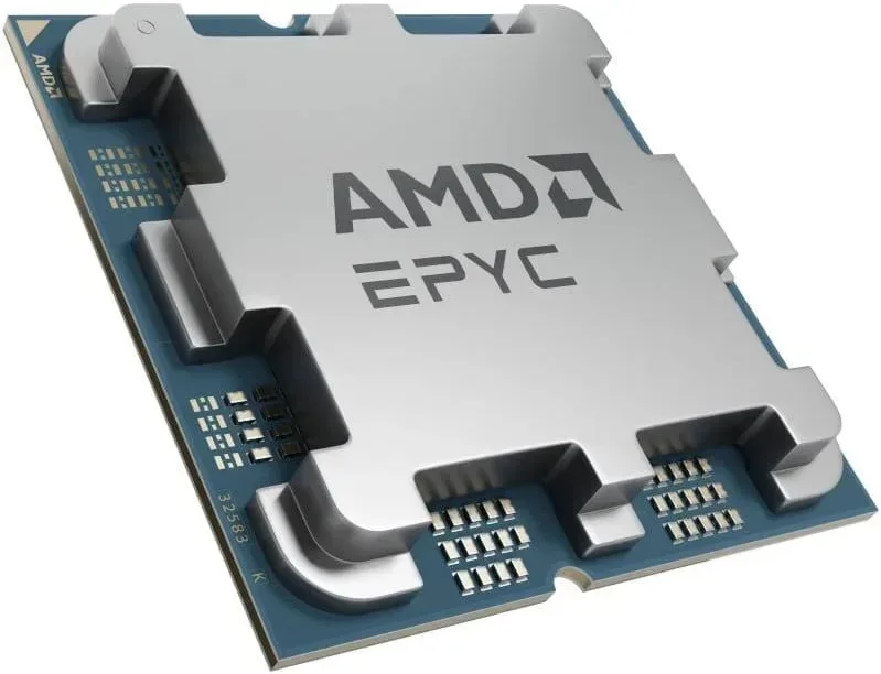 Processeur AMD EPYC 4465P 12 Cœurs 3,4 GHz Base 5,4 GHz Turbo Socket AM5 - vue 3