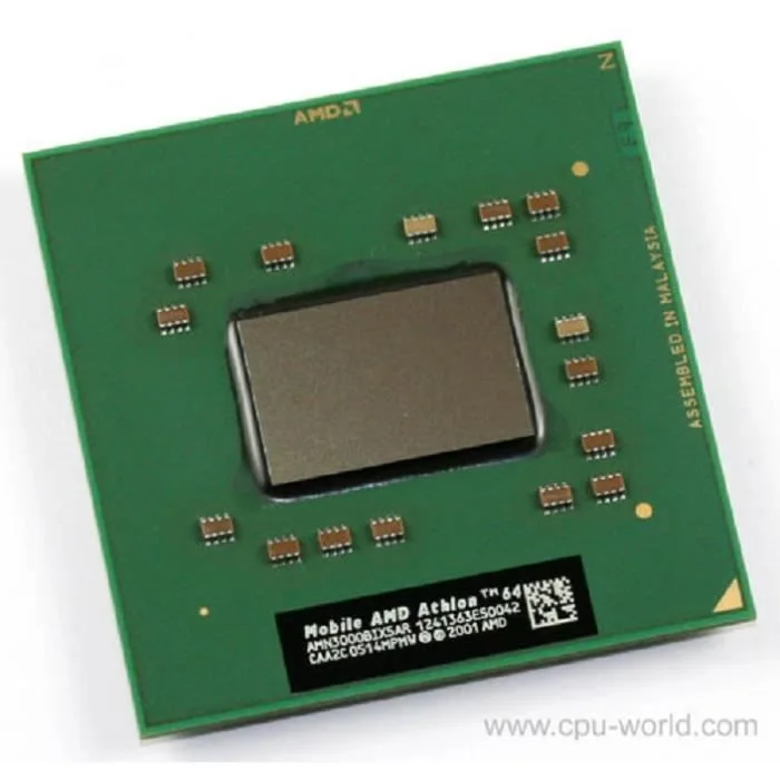 AMD Mobile Athlon 64 3200+ Socket 754 1 cœur