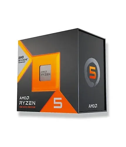 Processeur AMD Ryzen 5 7500X3D 6 coeurs 4,0 GHz 4,5 GHz Turbo 3D V-Cache Socket AM5 Boîte