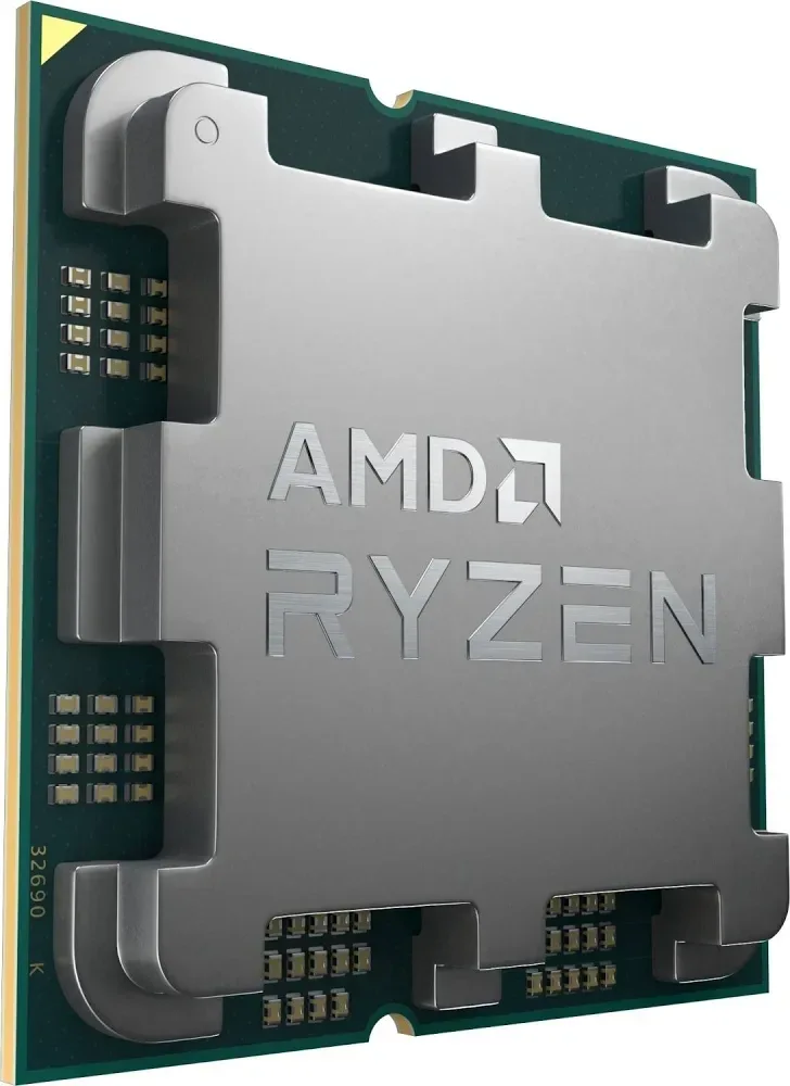 Processeur AMD Ryzen 5 7600X 6 Cœurs 4,7 GHz Base 5,3 GHz Turbo Graphiques intégrés - vue 2