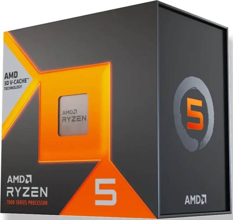 Processeur AMD Ryzen 5 7600X3D 4,1 GHz 96 Mo L3 Socket AM5