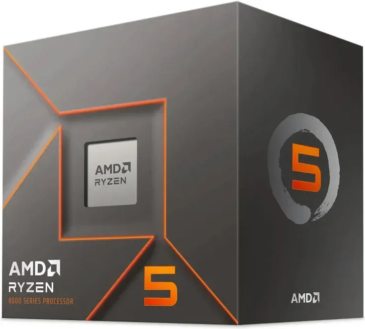 Processeur AMD Ryzen 5 8400F 6 Cœurs 4,2 GHz Base 4,7 GHz Turbo Socket AM5 - vue 4