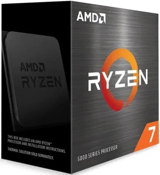 Processeur AMD Ryzen 7 5700X 8 Cœurs 3,4 GHz Base 4,6 GHz Turbo Socket AM4 Sans Graphiques Intégrés - vue 5