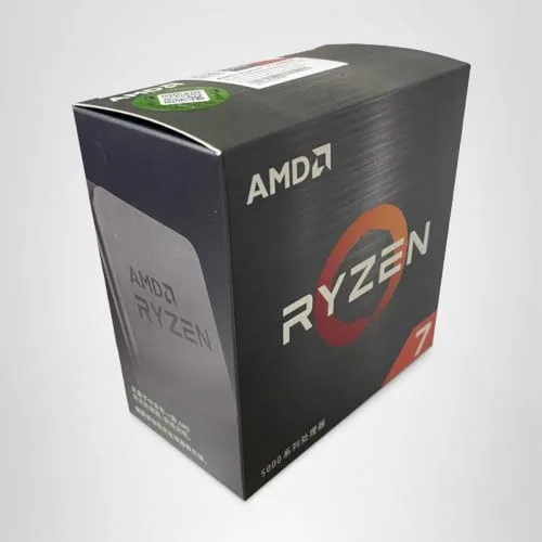 Processeur AMD Ryzen 7 5800X - 38 GHz - 8 cœurs - 16 threads - 32 Mo de cache - Socket AM4 - vue 2