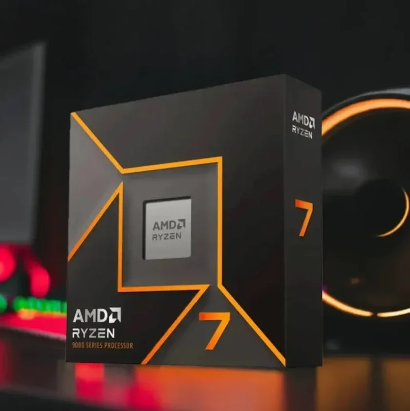 Processeur AMD Ryzen 7 9700X 8 cœurs 3,8 GHz Base 5,5 GHz Turbo Radeon Graphiques intégrés - vue 5