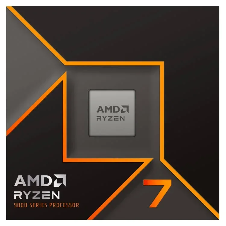 Processeur AMD Ryzen 7 9800X3D 8 Cœurs 4,7 GHz Base 5,2 GHz Turbo 96 Mo 3D V-Cache Overclocking PCIe 5.0 DDR5 Radeon Graphics - vue 3
