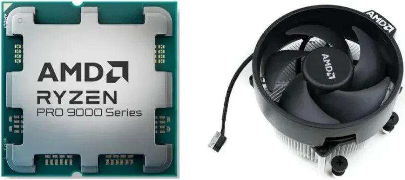 Processeur AMD Ryzen 7 PRO 9745 8 cœurs 3,8 GHz Base 5,4 GHz Turbo Graphiques intégrés - vue 3